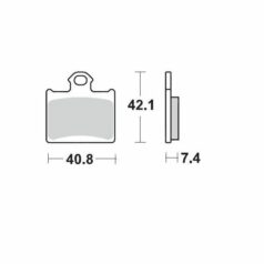 BRAKE PAD OFFROAD SINTER PRO RACING