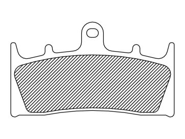 BRAKE PAD SINTERED