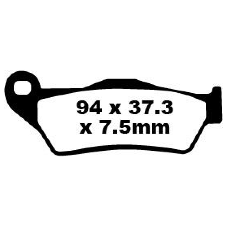 BRAKE PAD SFA-HH SERIES SINTERED METAL