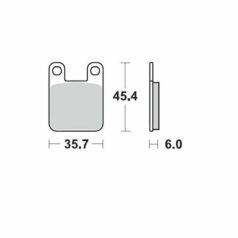 BRAKE PAD OFFROAD SINTER PRO RACING
