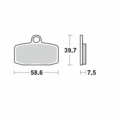 BRAKE PAD OFFROAD SINTER PRO RACING GP