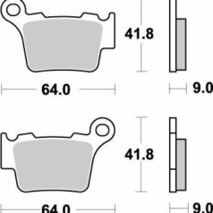 BRAKE PAD OFFROAD NITRO