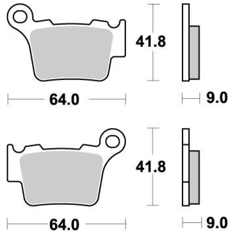 BRAKE PAD OFFROAD NITRO