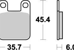BRAKE PAD OFFROAD NITRO