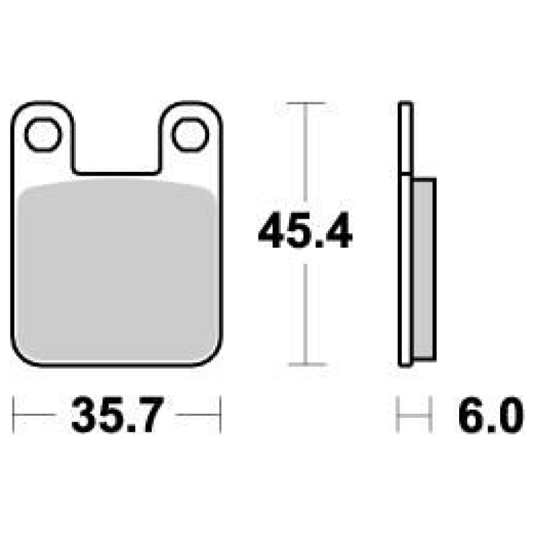BRAKE PAD OFFROAD NITRO
