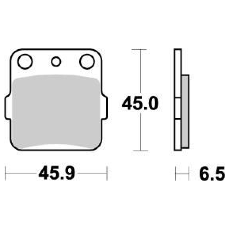 BRAKE PAD OFFROAD NITRO