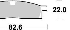 BRAKE PAD OFFROAD NITRO