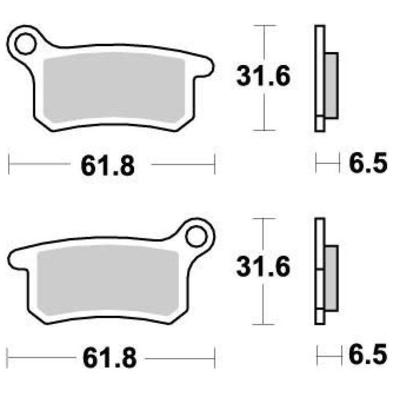 BRAKE PAD OFFROAD NITRO