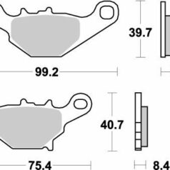 BRAKE PAD OFFROAD NITRO