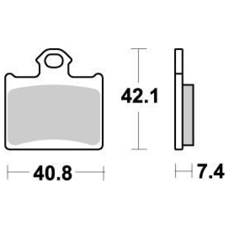 BRAKE PAD OFFROAD NITRO