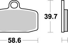 BRAKE PAD OFFROAD NITRO
