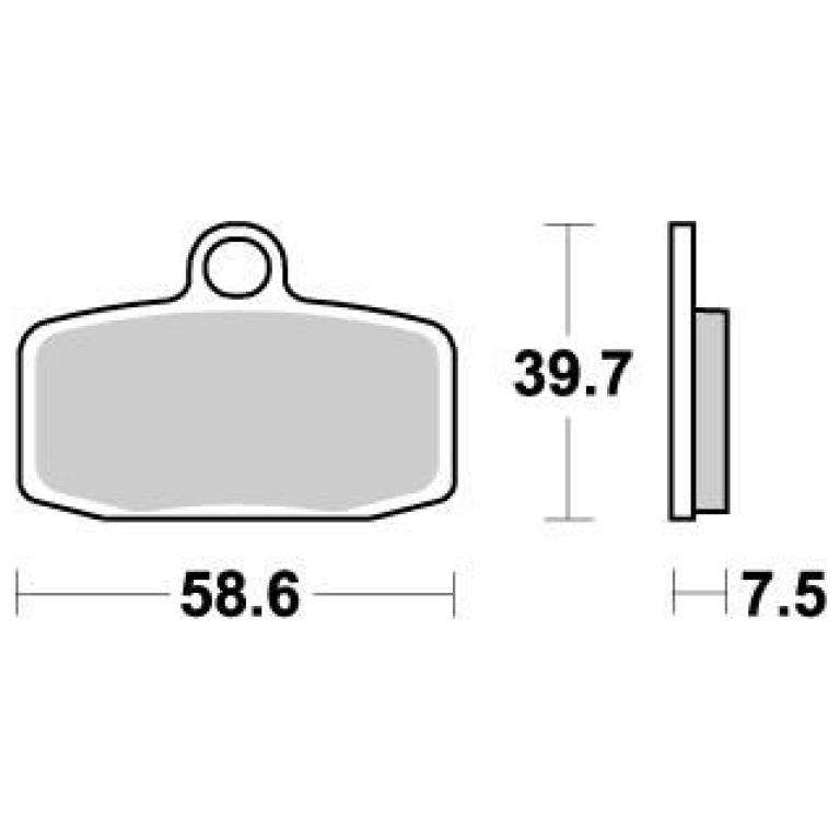 BRAKE PAD OFFROAD NITRO