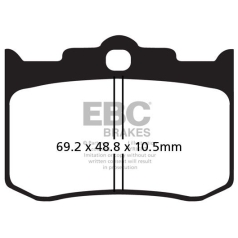 BRAKE PAD FA-HH SERIES SINTERED METAL