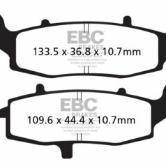BRAKE PAD FA-V SERIES SINTERED METAL/ORGANIC COMPOUND