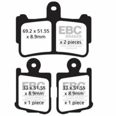 BRAKE PAD FA-HH SERIES SINTERED METAL