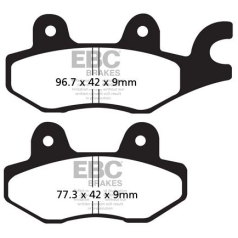 BRAKE PAD GPFA-HH SERIES SINTERED METAL