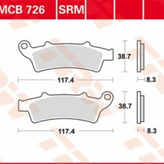 BRAKE PAD SRM SINTER SCOOTER >125