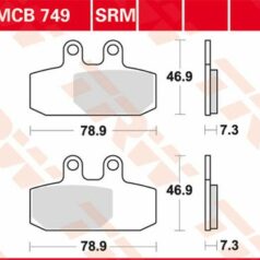 BRAKE PAD SRM SINTER SCOOTER >125
