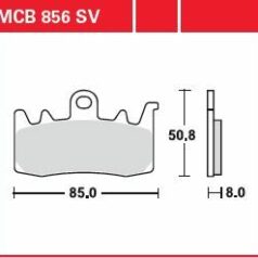 BRAKE PAD SV SINTER PERFORMANCE STREET