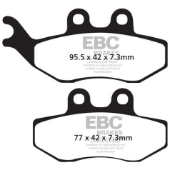 BRAKE PAD SFA-HH SERIES SINTERED METAL