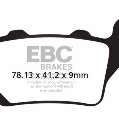 BRAKE PAD SFA-HH SERIES SINTERED METAL