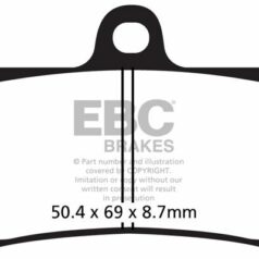 BRAKE PAD SFA-HH SERIES SINTERED METAL