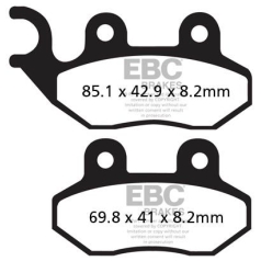 BRAKE PAD SFA-HH SERIES SINTERED METAL