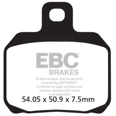 BRAKE PAD SFA-HH SERIES SINTERED METAL