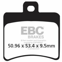 BRAKE PAD SFA-HH SERIES SINTERED METAL