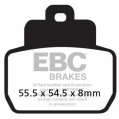 BRAKE PAD SFA-HH SERIES SINTERED METAL