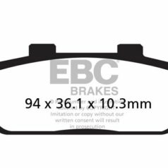 BRAKE PAD SFA-HH SERIES SINTERED METAL
