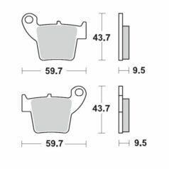 BRAKE PAD OFFROAD NITRO SPORT