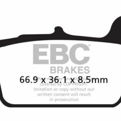 BRAKE PAD FA-R SERIES SINTERED METAL