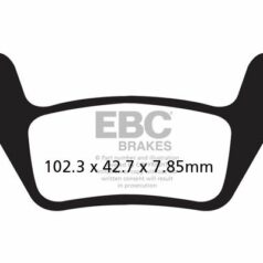 BRAKE PAD FA-R SERIES SINTERED METAL