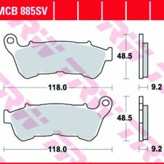 BRAKE PAD SV SINTER PERFORMANCE STREET