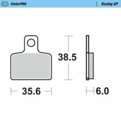 BRAKE PAD OFFROAD SINTER PRO RACING GP