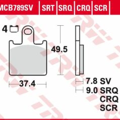 SRT SINTERED ROAD/ TRACK PADS
