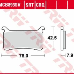 CRQ HYPER-CARBON BRAKE PADS
