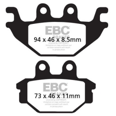 BRAKE PAD FA-HH SERIES SINTERED METAL