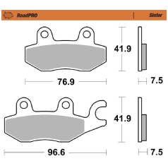 BRAKE PAD SINTER