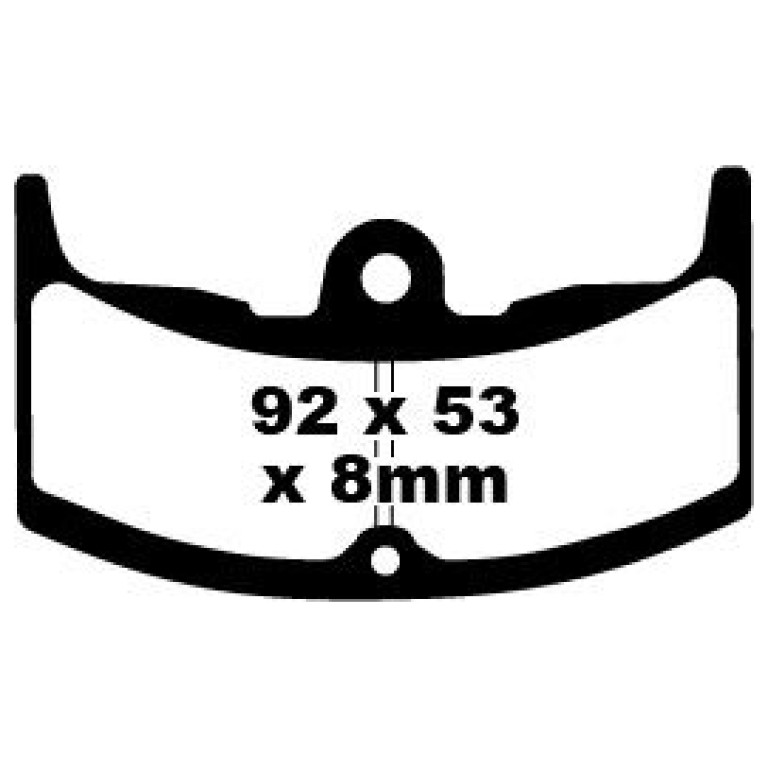 BRAKE PAD FA SERIES ORGANIC