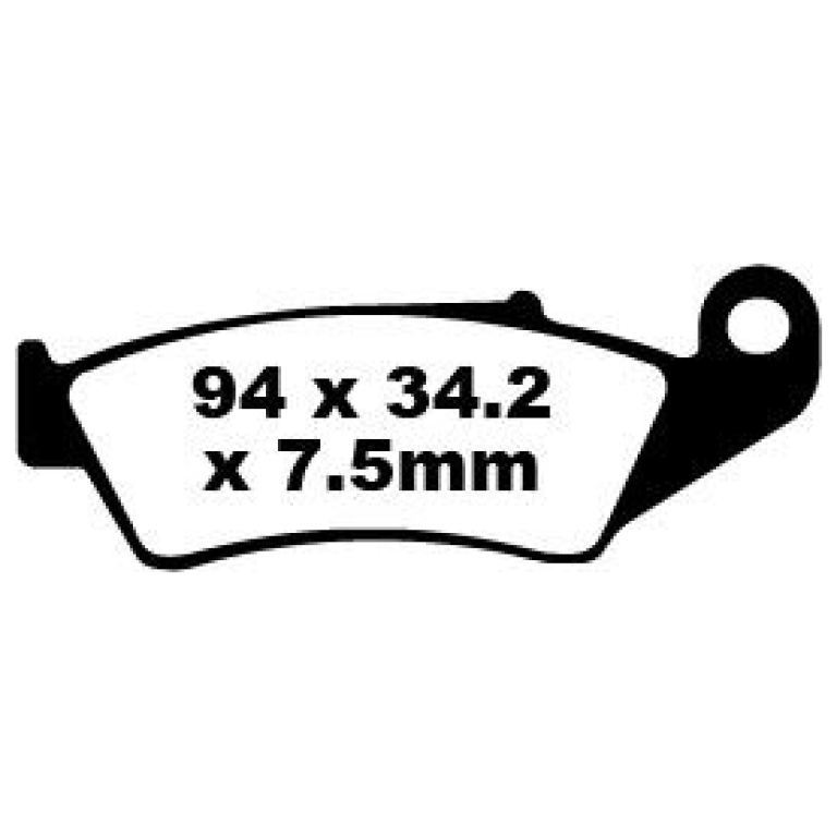 BRAKE PAD FA-TT SERIES CARBON FIBER