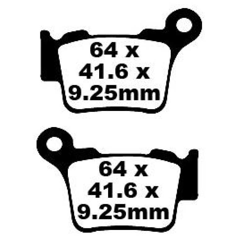 BRAKE PAD FA-TT SERIES CARBON FIBER