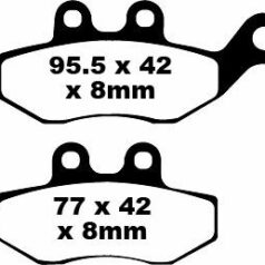BRAKE PAD FA SERIES ORGANIC