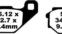 BRAKE PAD FA SERIES ORGANIC
