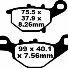 BRAKE PAD FA-TT SERIES CARBON FIBER