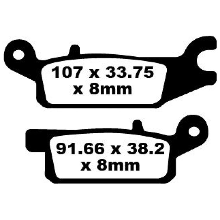 BRAKE PAD FA-TT SERIES CARBON FIBER