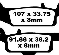BRAKE PAD FA-TT SERIES CARBON FIBER