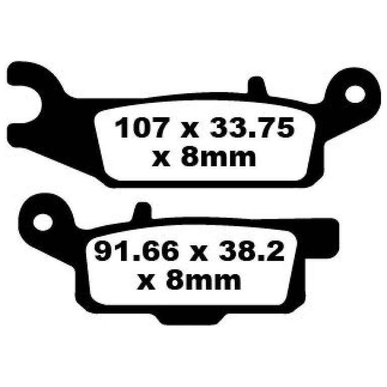 BRAKE PAD FA-TT SERIES CARBON FIBER
