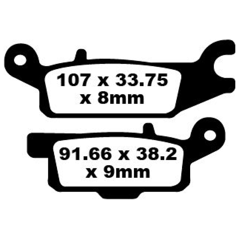 BRAKE PAD FA-TT SERIES CARBON FIBER